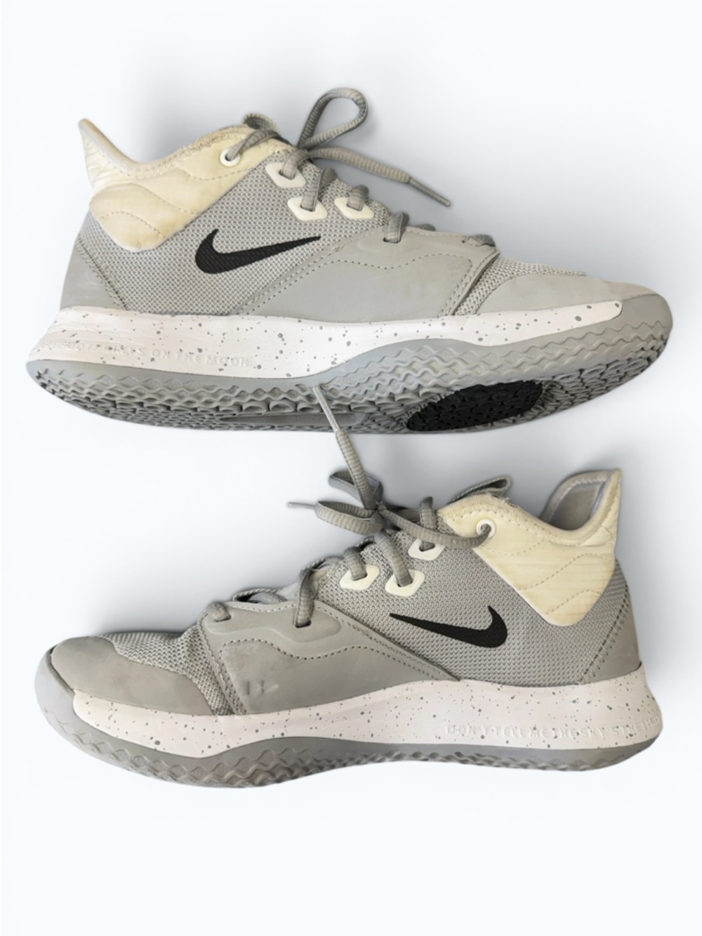 Nike PG 3 TB Wolf Grey' Low Too Basketball Shoes Size 6 - Picture 4 of 13